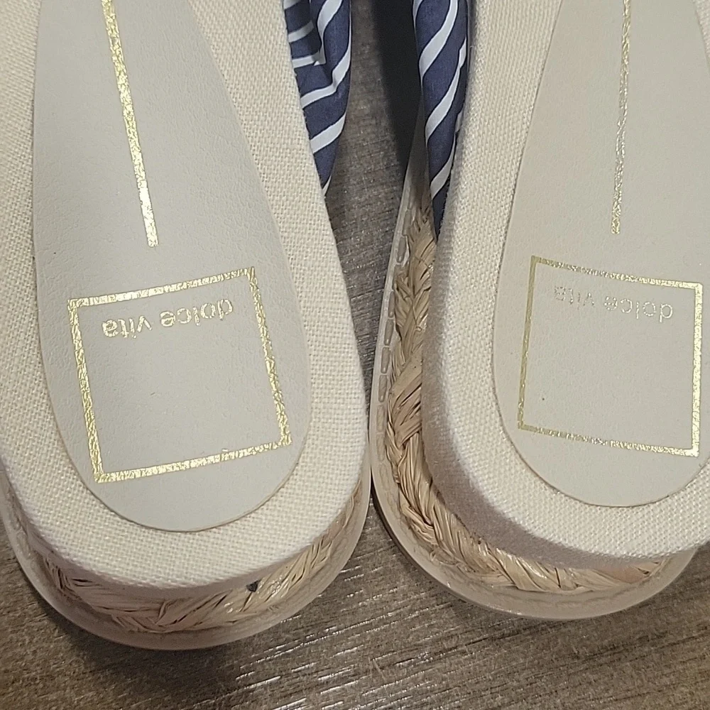 Dolce Vita Giza Knotted Platform square toe Slides-Size 8 - Picture 5 of 14